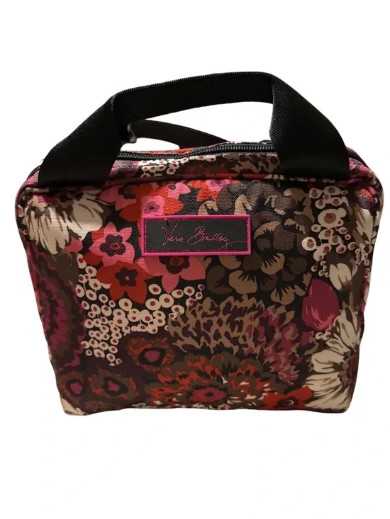 Vera Bradley Pink Floral Lunch Bag - Picture 1 of 1